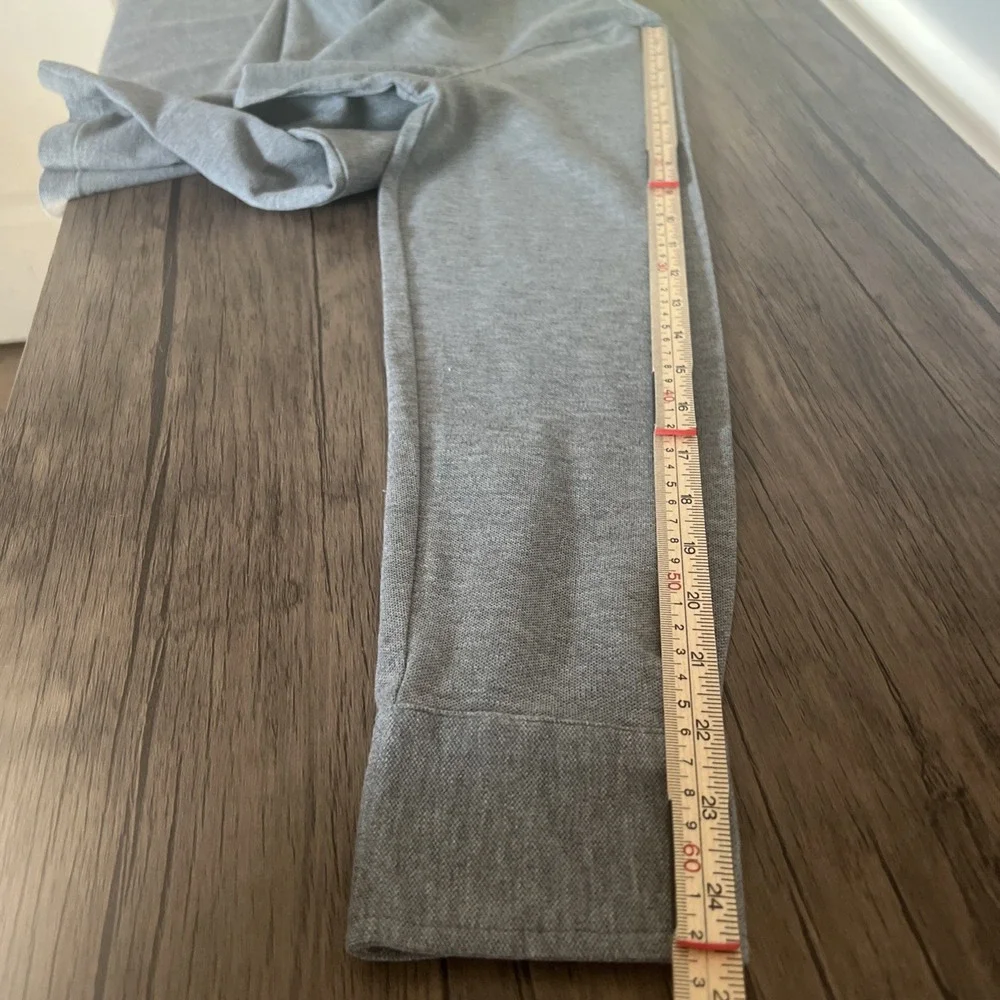 Polo Ralph Lauren Mens Gray Slim Fit Long Sleeve‎ Polo Shirt Preppy Classic
